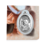 ESTAMPA PADRE PIO CON MEDALLA_3